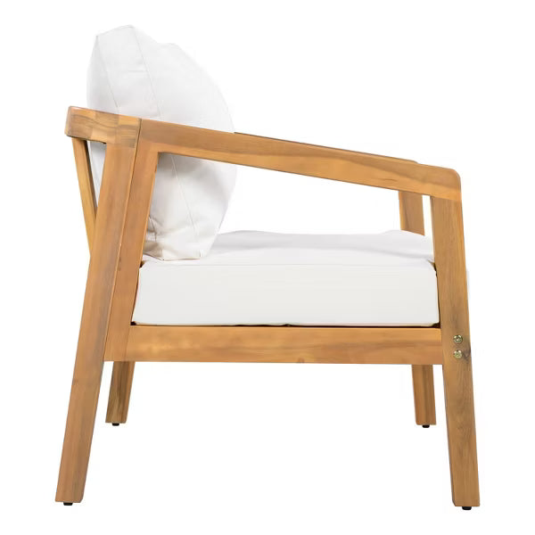 Polibi Acacia Wood Patio Conversation Set