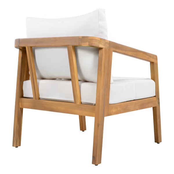 Polibi Acacia Wood Patio Conversation Set